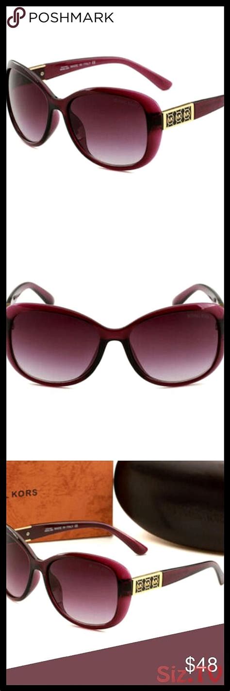 red sunglasses designer|michael kors red sunglasses.